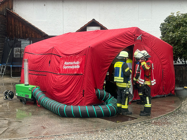 Wohnhausbrand im Maisacher Ortsteil Prack, Bild 4