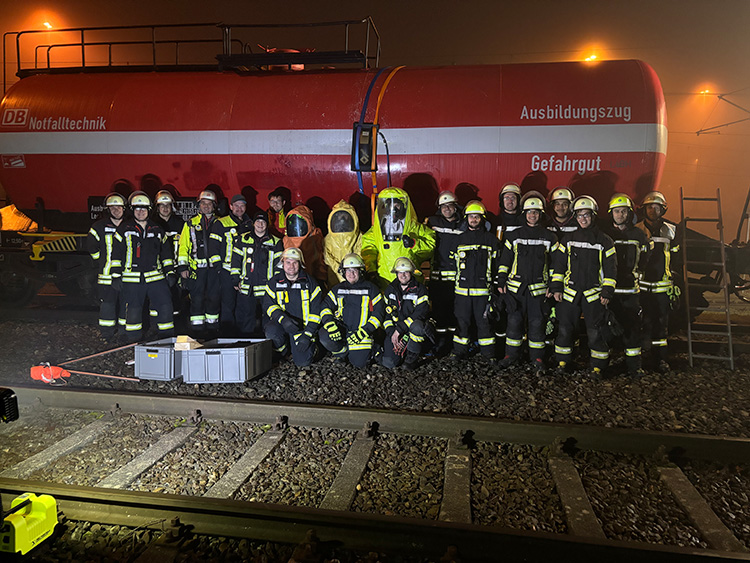 Fortbildungen am Übungszug der DB AG am Rangierbahnhof München-Nord, Bild 2